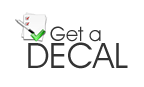 register for decal