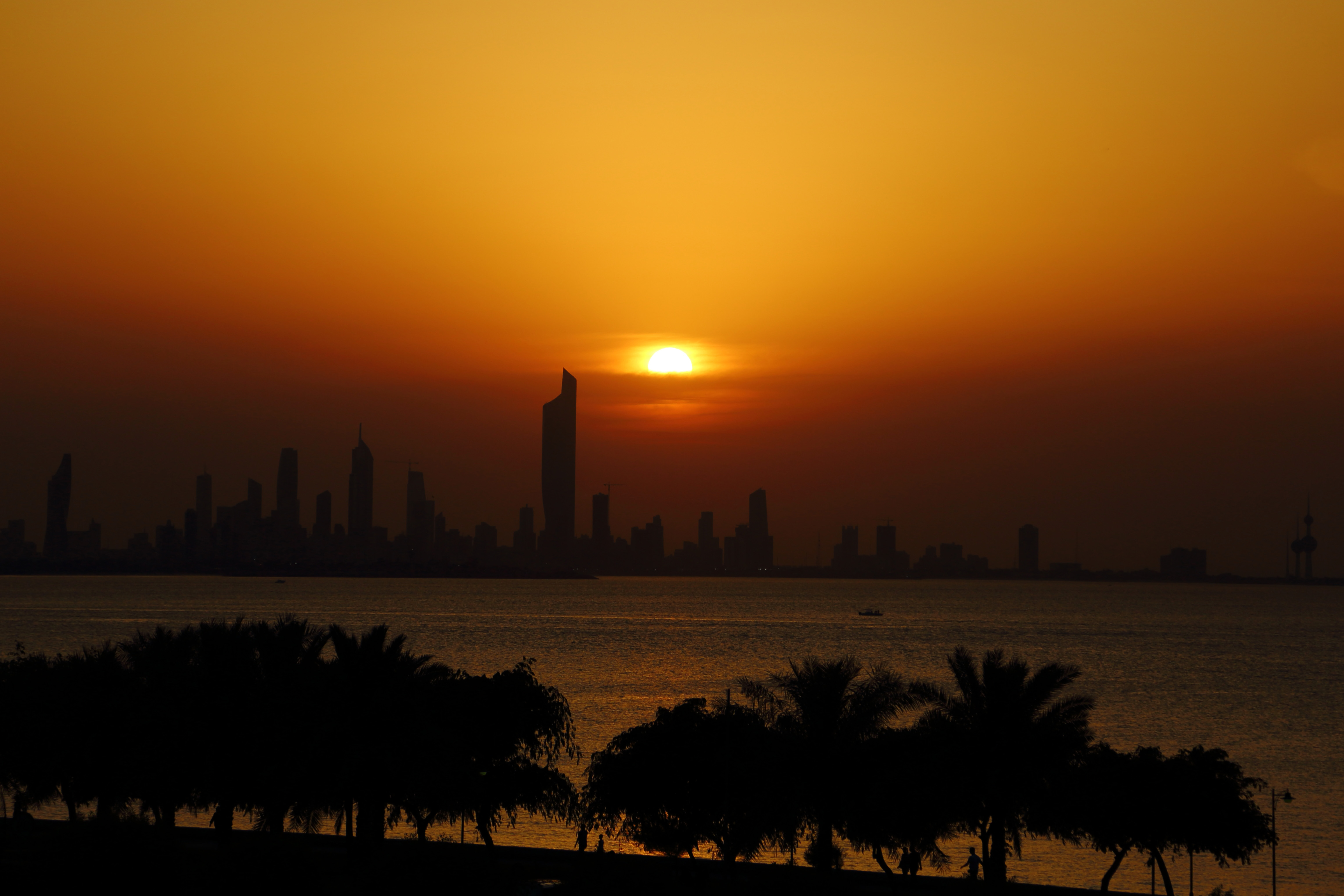 Kuwait City Sunset - Arts and Sciences