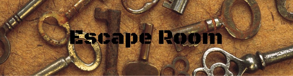 Escape Room Banner - Library