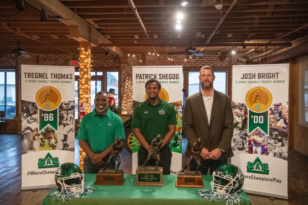 Past, present DSU C Spire Conerly Trophy winners honored with reception